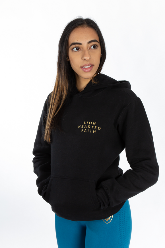 Lion Hearted Faith Statement Hoodie